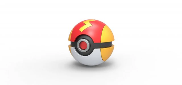 Fast Ball 3D Print Model .c4d .max .obj .3ds .fbx .stl .blend 