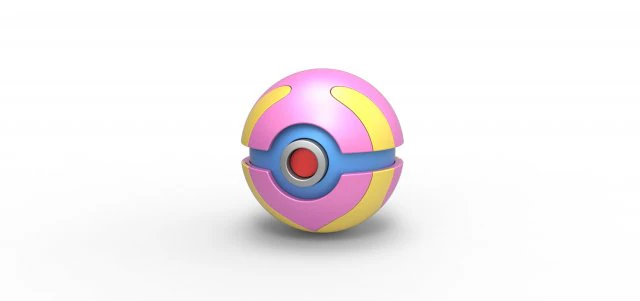 Heal Ball 3D Print Model .c4d .max .obj .3ds .fbx .stl .blend