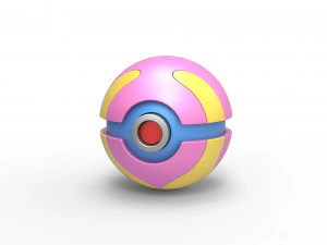 Balle de gu&eacute;rison Modèles 3D en vedette