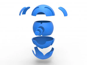 Heal Ball 3D Print Model