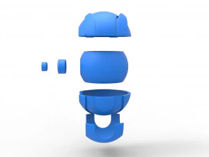 Heal Ball 3D Print Model