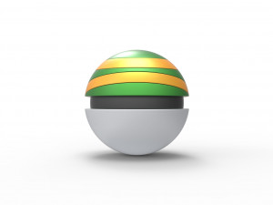 Nest Ball 3Dプリントモデル