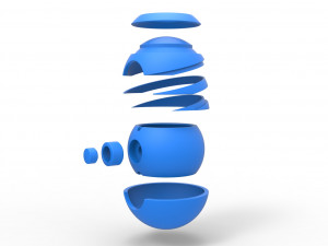 Nest Ball 3Dプリントモデル
