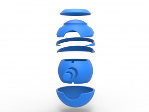 Nest Ball 3Dプリントモデル