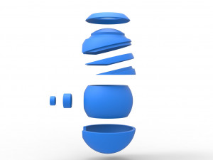 Nest Ball 3Dプリントモデル