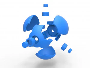 Bola irritante Modelo de Impressão 3D