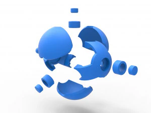 Bola irritante Modelo de Impressão 3D