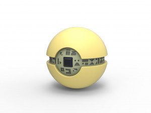 Pokelantis Ball 3D Print Model