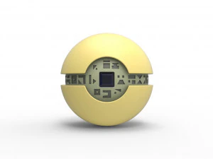 Pokelantis Ball 3D Print Model