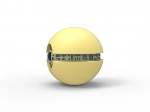 Pokelantis Ball 3D Print Model