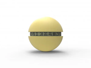 Pokelantis Ball 3D Print Model