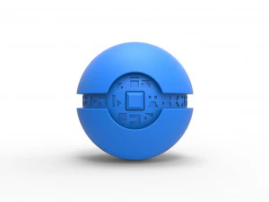 Pokelantis Ball 3D Print Model