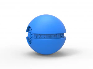 Pokelantis Ball 3D Print Model