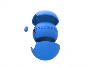 Pokelantis Ball 3D Print Model