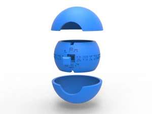 Pokelantis Ball 3D Print Model