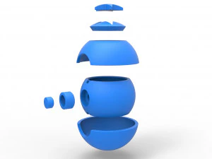 Ritchie Ball 3D Print Model