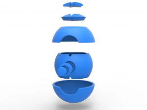 Ritchie Ball 3D Print Model