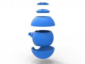 Ritchie Ball 3D Print Model