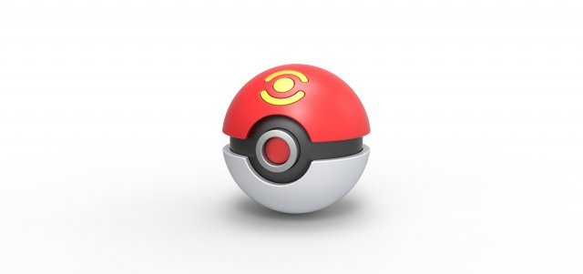 Sport Ball Model Cetak 3D .c4d .max .obj .3ds .fbx .stl .blend