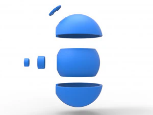 Sport Ball 3D Print Model