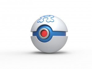 Team Aqua Ball Model Cetak 3D