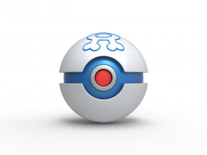 Ballon aquatique de l'&eacute;quipe Modèles 3D en vedette