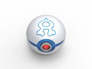 Team Aqua Ball Model Cetak 3D