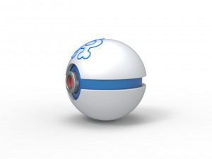 Team Aqua Ball Model Cetak 3D