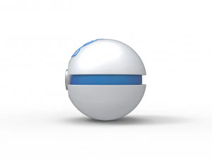 Ballon aquatique de l'&eacute;quipe Modèles 3D en vedette