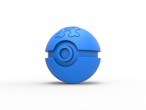 Team Aqua Ball Model Cetak 3D