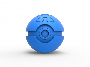 Team Aqua Ball Model Cetak 3D