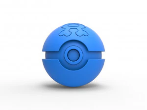 Ballon aquatique de l'&eacute;quipe Modèles 3D en vedette