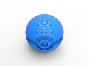Team Aqua Ball Model Cetak 3D