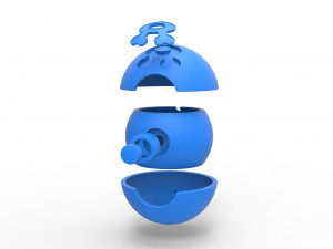 Team Aqua Ball Model Cetak 3D
