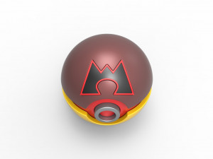 Team Magma Ball 3D-Druckmodell