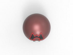 Team Magma Ball 3D-Druckmodell