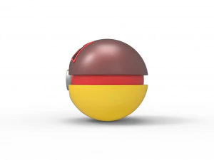 Team Magma Ball 3D Print Model