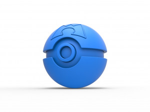 Team Magma Ball 3D-Druckmodell