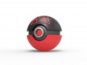 Team Magma Great Ball 3D प्रिंट मॉडल