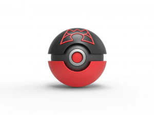 Team Magma Great Ball 3D Print Model