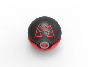 Team Magma Great Ball 3D Print Model