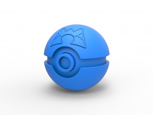 Team Magma Great Ball 3D प्रिंट मॉडल