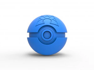 Team Magma Great Ball 3D Print Model