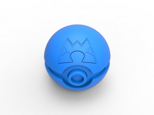Team Magma Great Ball 3D प्रिंट मॉडल