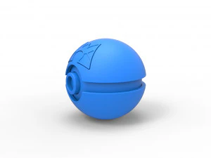 Team Magma Great Ball 3D Print Model