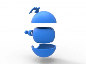 Team Magma Great Ball 3D Print Model