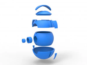 Timer Ball 3D Print Model