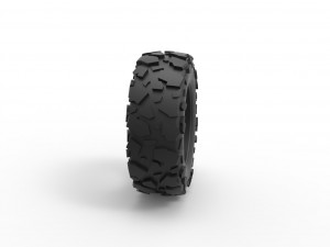 Offroad tire 63 Scale 1 to 25 3D 프린트 모델