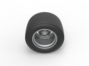 Wheel from Asphalt Modified stock car Scale 1 to 25 3D Принт Модель