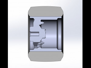 Wheel from Asphalt Modified stock car Scale 1 to 25 3D Принт Модель